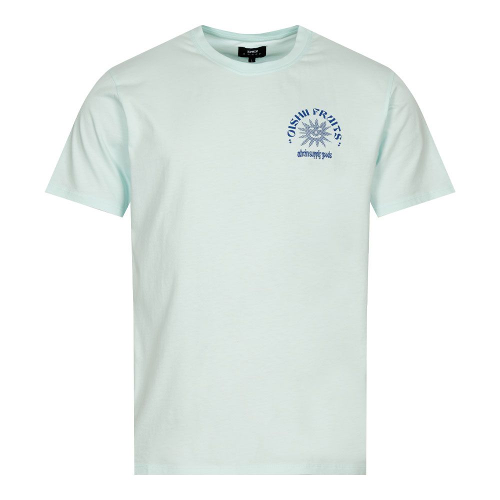 EDWIN || RINGO OISHII T SHIRT ~ BLEACHED AQUA Edwin
