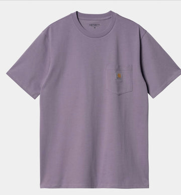 CARHARTT || S/S POCKET T- SHIRT GLASSY PURPLE Carhartt