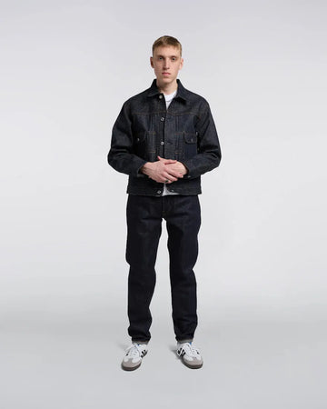 EDWIN || DENIM JACKET KAIHARA - RIGHT HAND BLACK DENIM Edwin