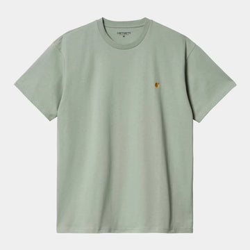 Carhartt - Chase T-shirt - Glassy Teal / Gold Carhartt