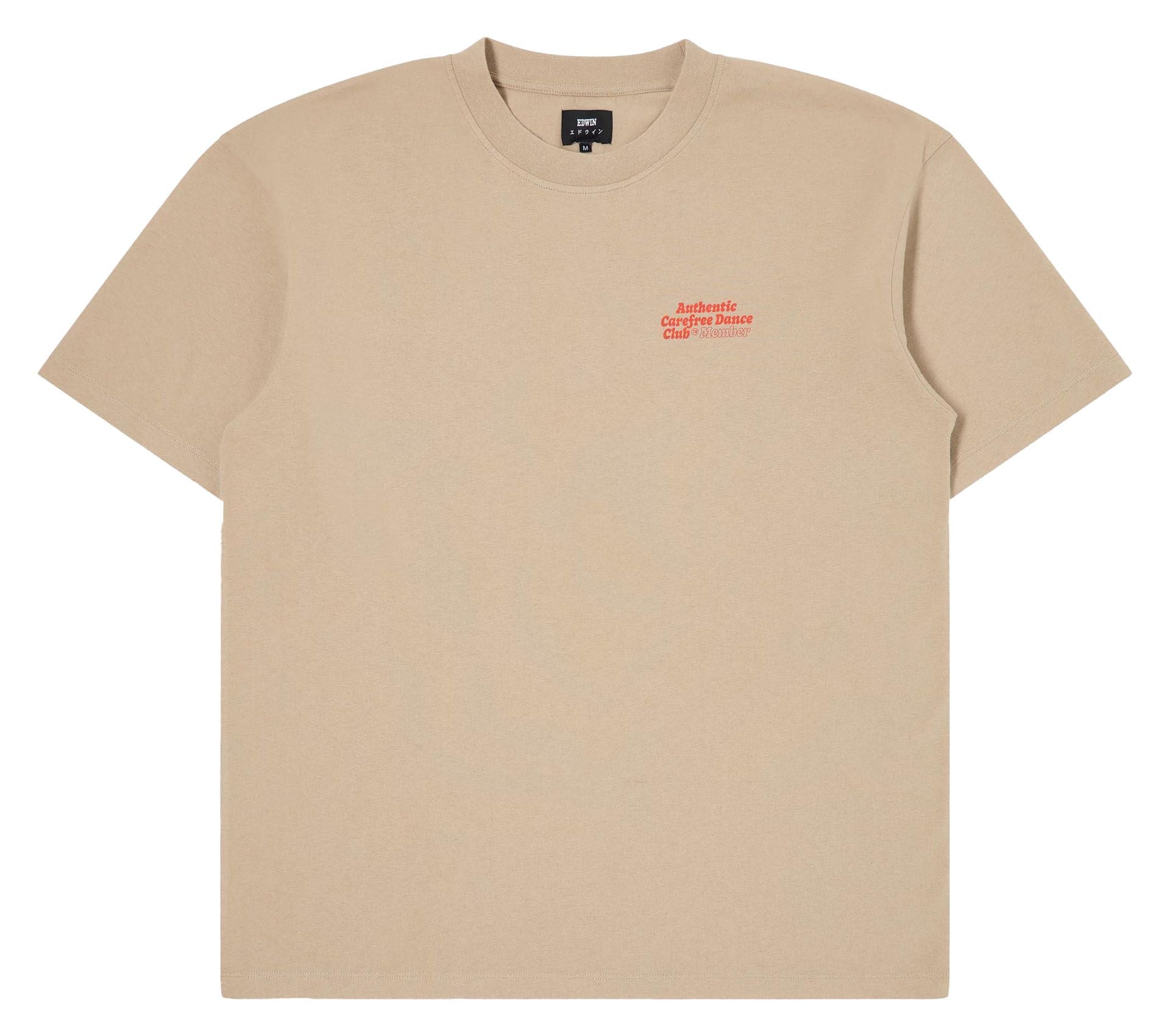 EDWIN || CAREFREE DANCE CLUB T SHIRT ~ WHITE PEPPER Edwin