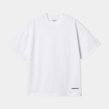 CARHARTT || S/S LINK SCRIPT WHITE Carhartt