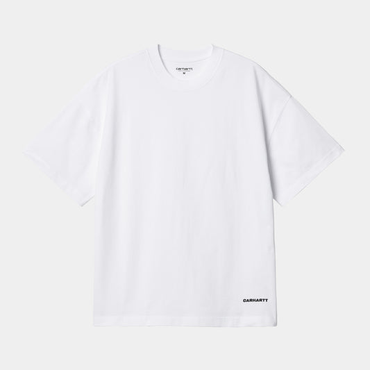 CARHARTT || S/S LINK SCRIPT WHITE Carhartt