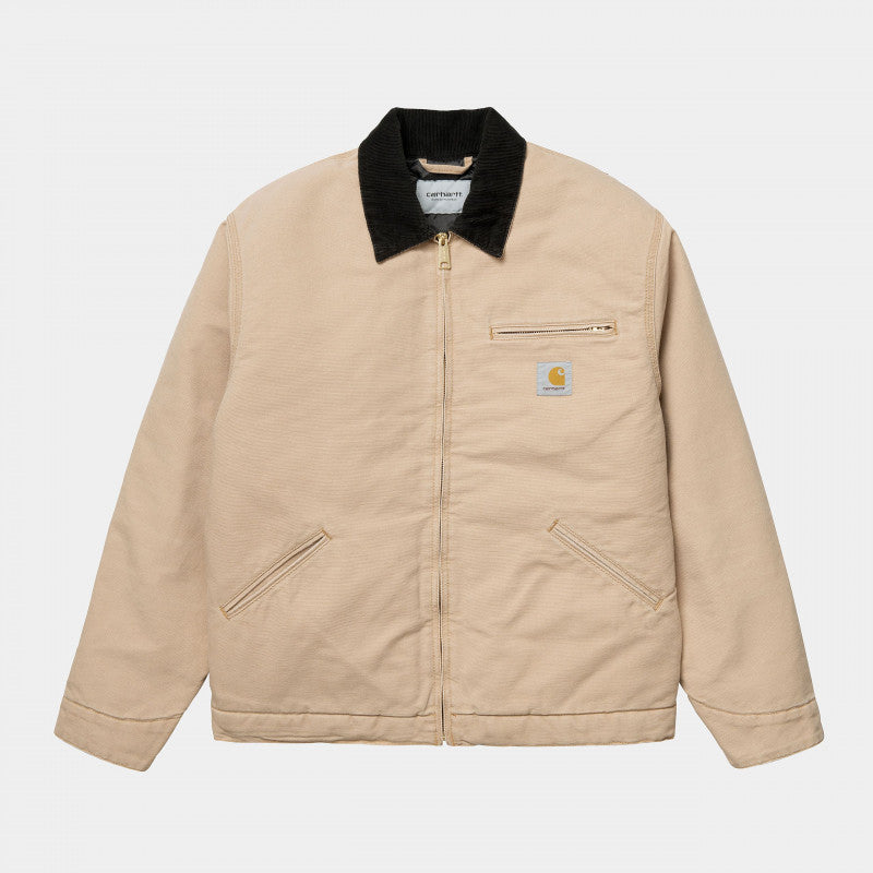 CARHARTT || OG DÉTROIT JACKET DUSTY H BROWN / BLACK AGE Carhartt