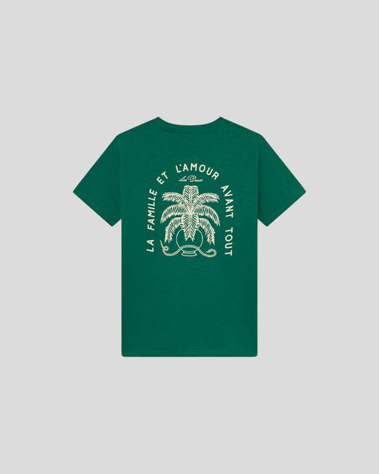 Les Deux || Allen T-Shirt - Oil Green Les Deux
