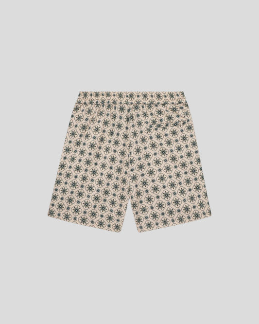Les Deux || Otto AOP Tapestry Shorts - Ivory Les Deux