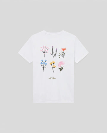Les Deux || Wild Flower T-Shirt - White Les Deux
