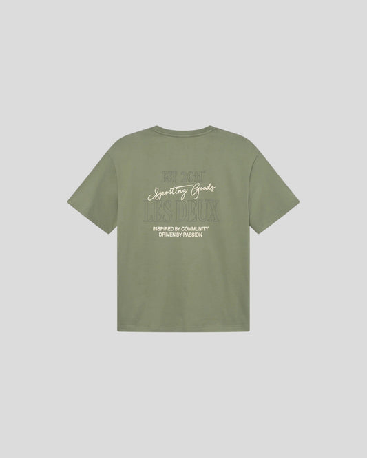 Les Deux || Allen T-Shirt - Peach Whip Les Deux