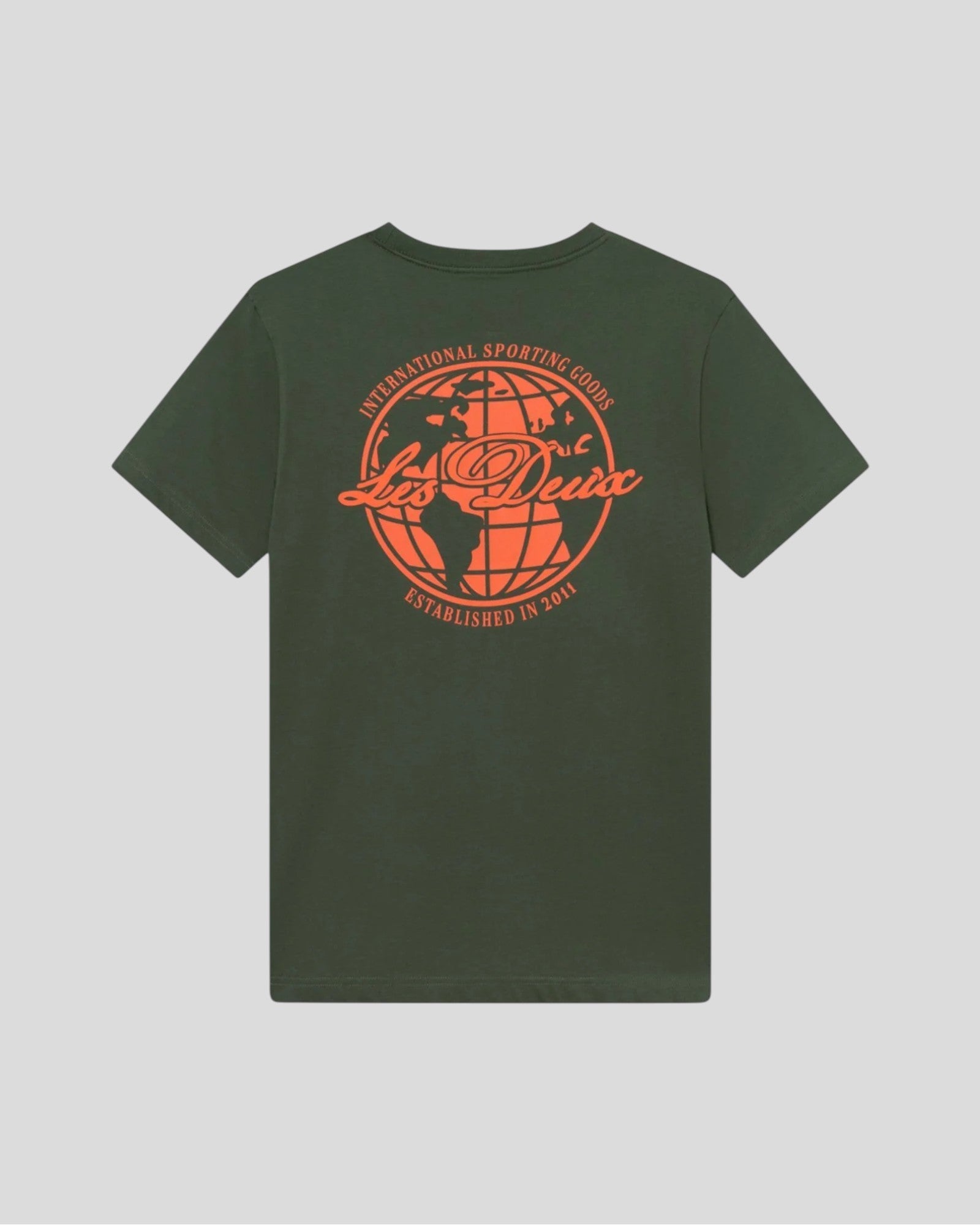 Les Deux || Ben Globe T-Shirt - Duffel Bag Les Deux