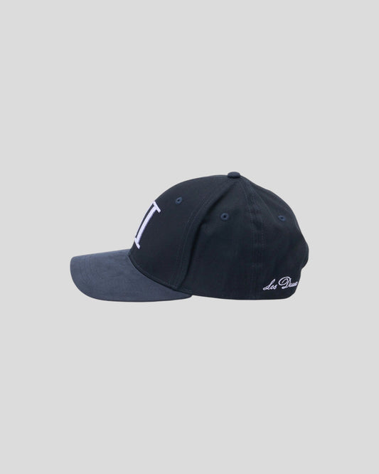 Les Deux || Core Baseball Cap - Dark Navy Blue Les Deux