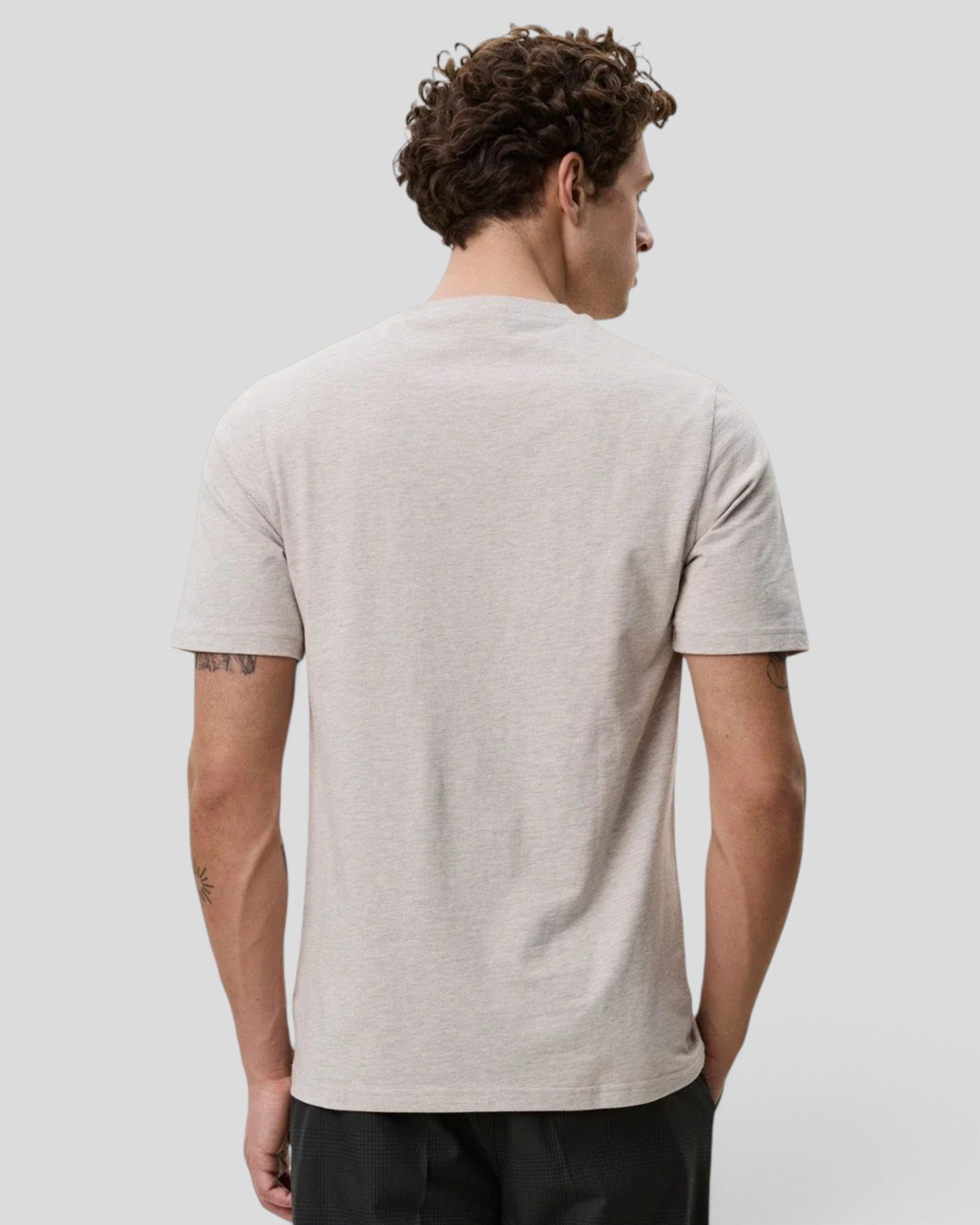 Les Deux || Deux T-Shirt - Light Sand Melange Les Deux