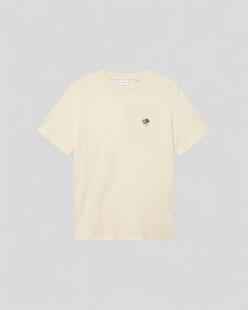 Les Deux || Felipe Patch T-Shirt - Ivory Les Deux