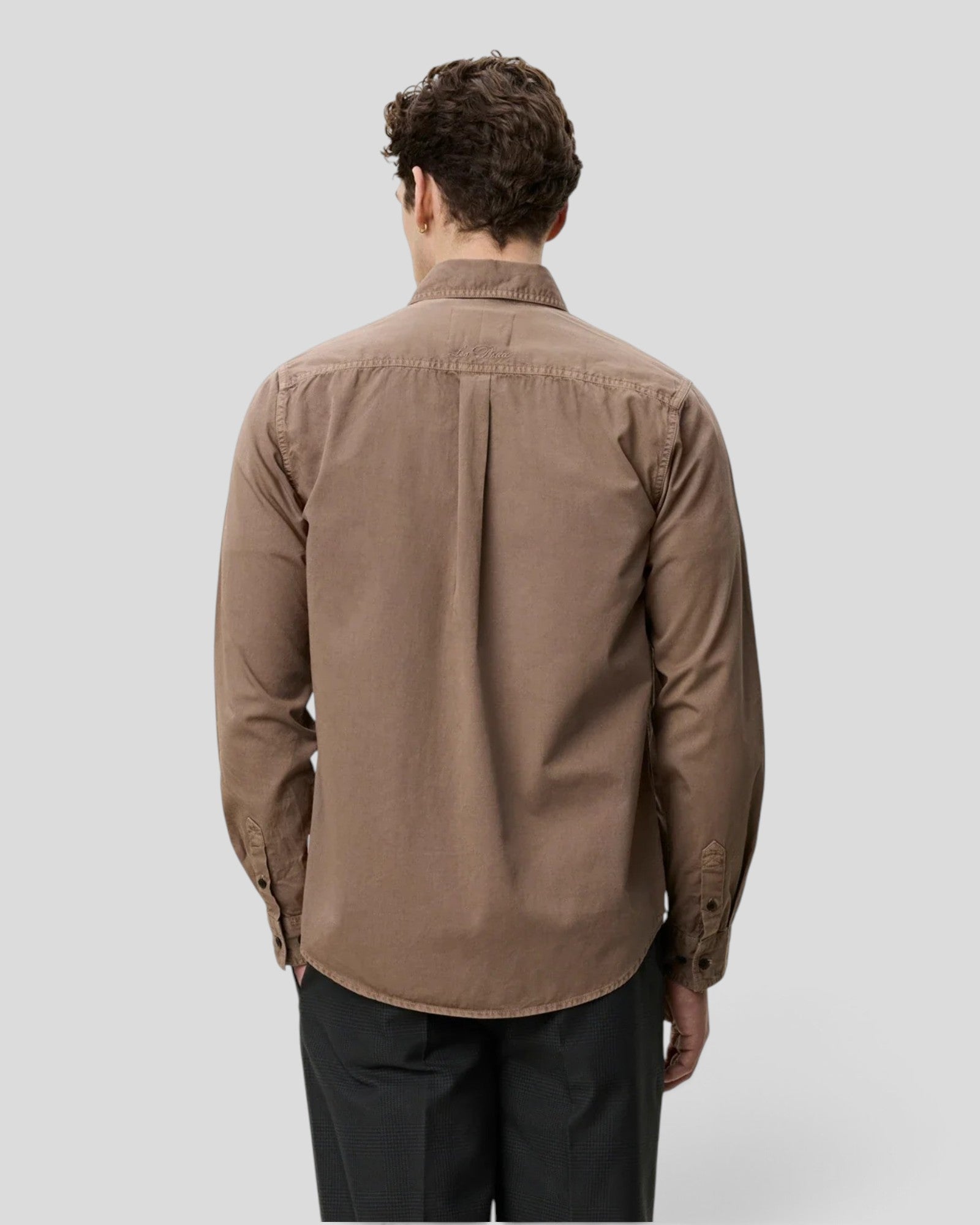 Les Deux || Garment Dyed Shirt - Caribou Carhartt