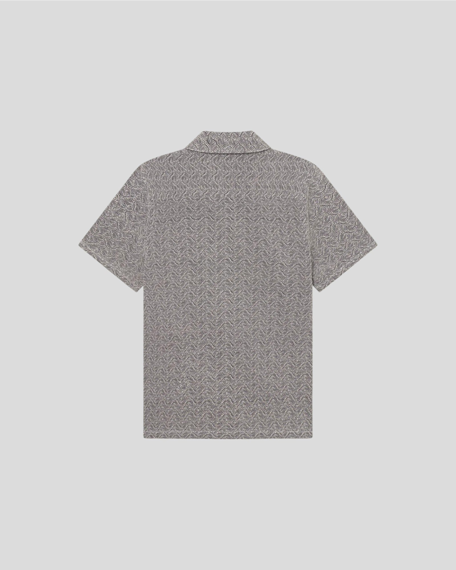 Les Deux || Hector AOE Paisley SS Shirt - Black Les Deux