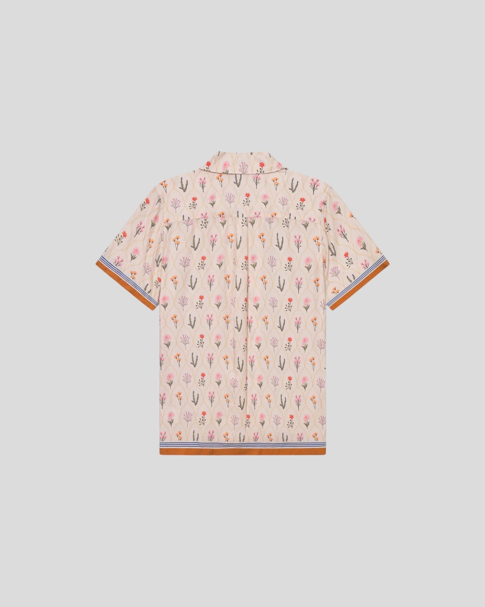 Les Deux || Lukas AOP Wild Flowers SS Shirt - Ivory Les Deux