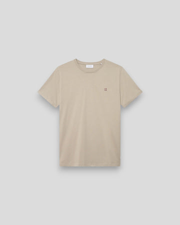Les Deux || Norregaard Contrast T-Shirt - Dark Sand Les Deux