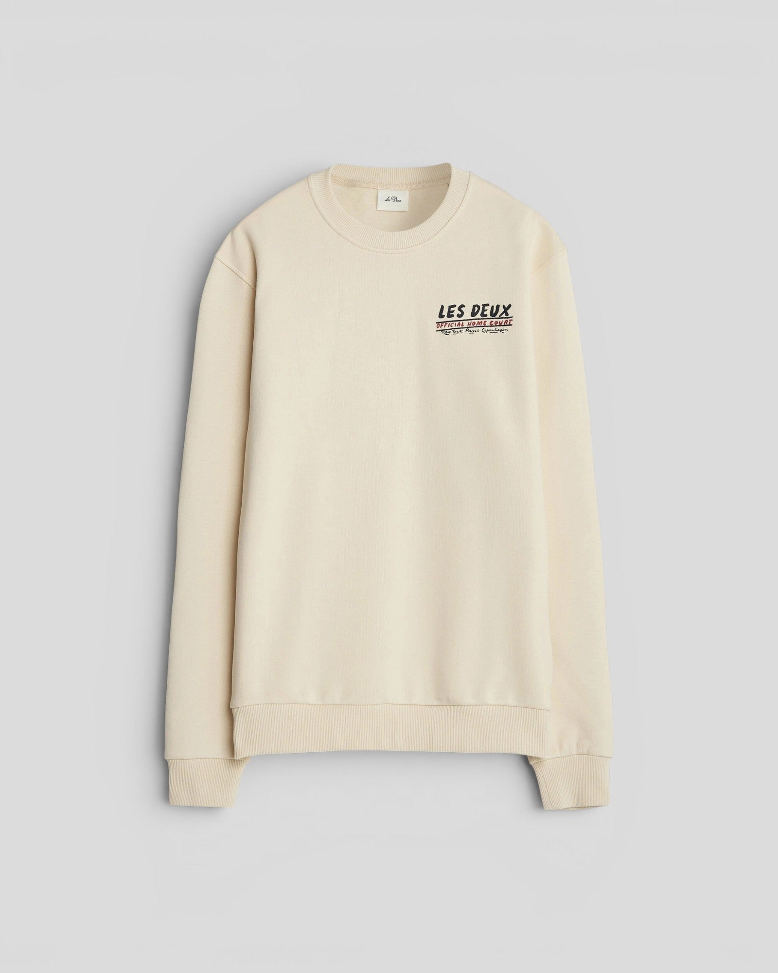 Les Deux || Record Sweatshirt - Ivory Les Deux