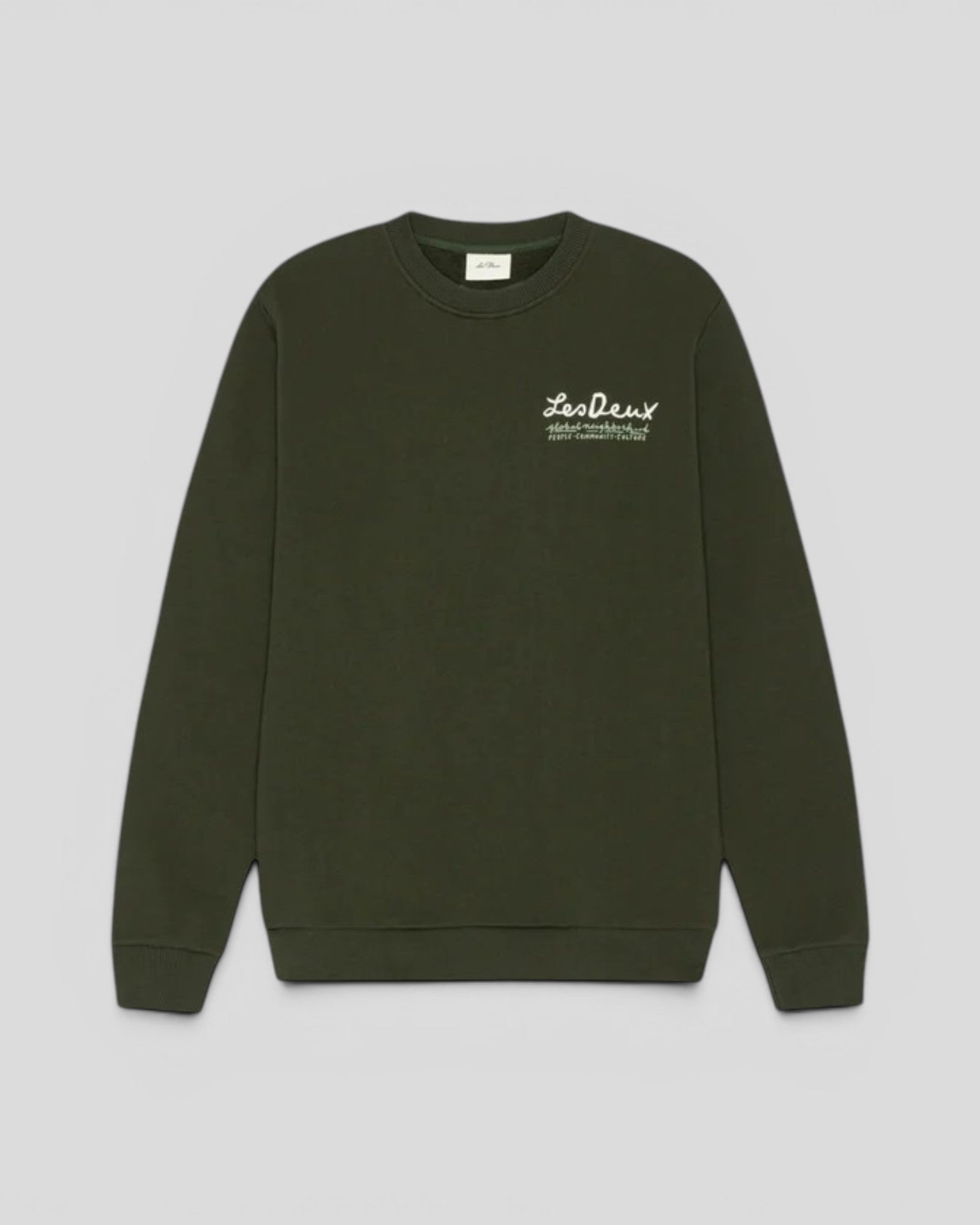 Les Deux || Rural Sweatshirt - Rosin Green Les Deux