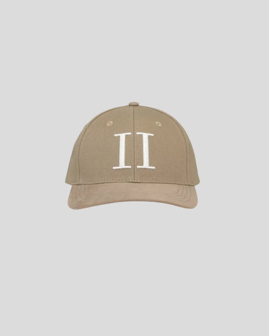 Les Deux || Denim Baseball Cap Suede - Desert Taupe Les Deux