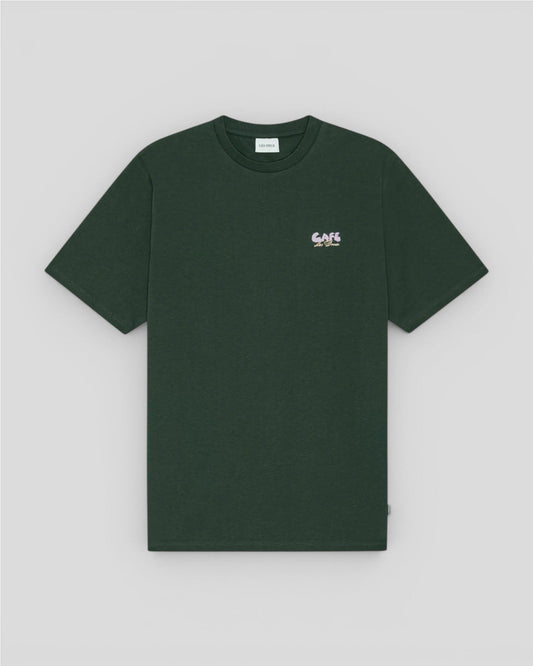 Les Deux || Café T-Shirt - Pine Green Les Deux