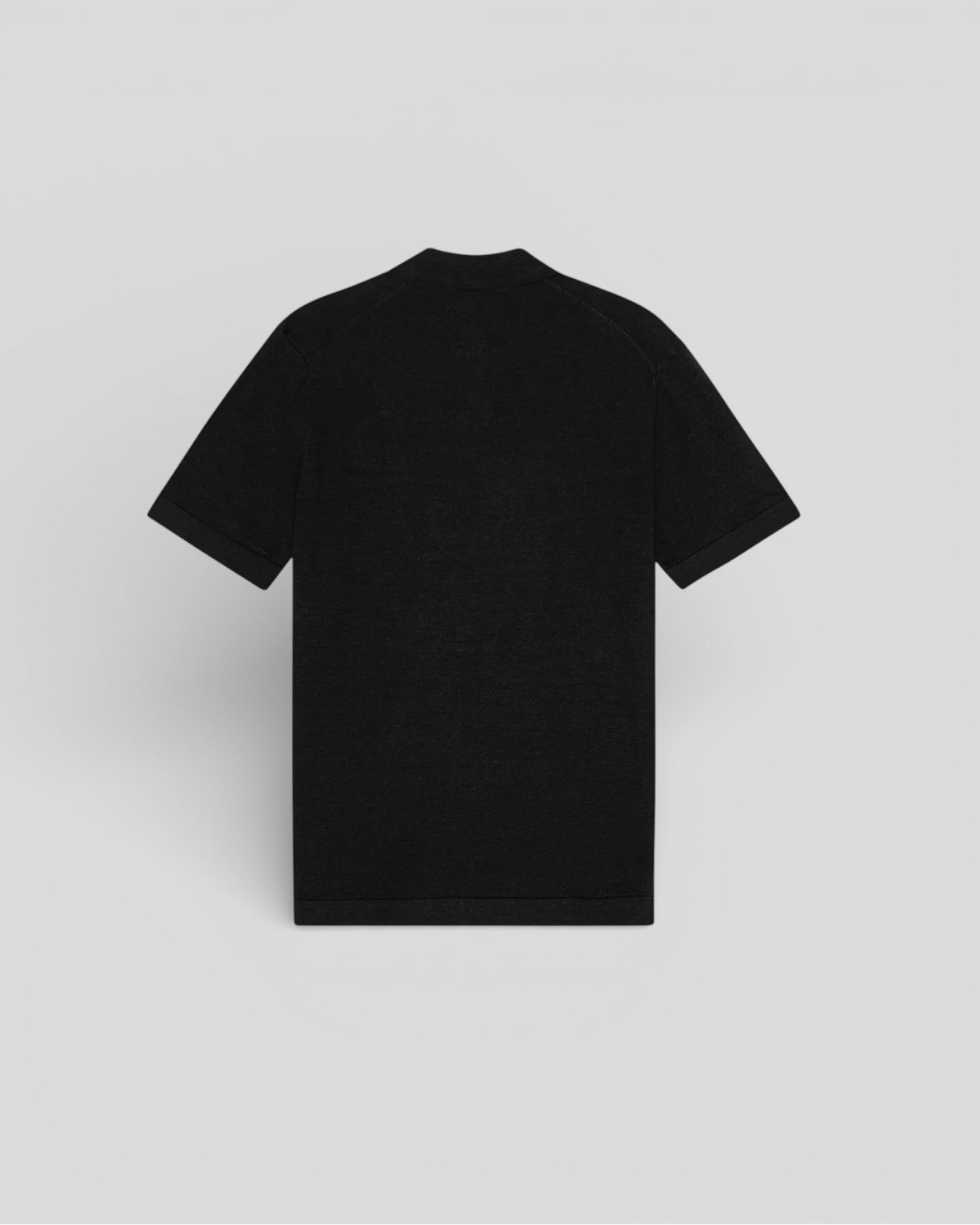 Les Deux || Emmanuel Knit Polo - Black Les Deux