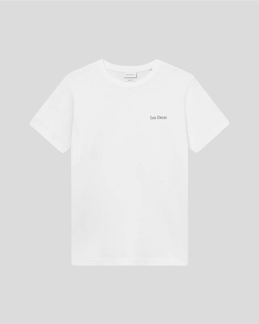 Les Deux || Brady Flowermarket T-Shirt - White Les Deux