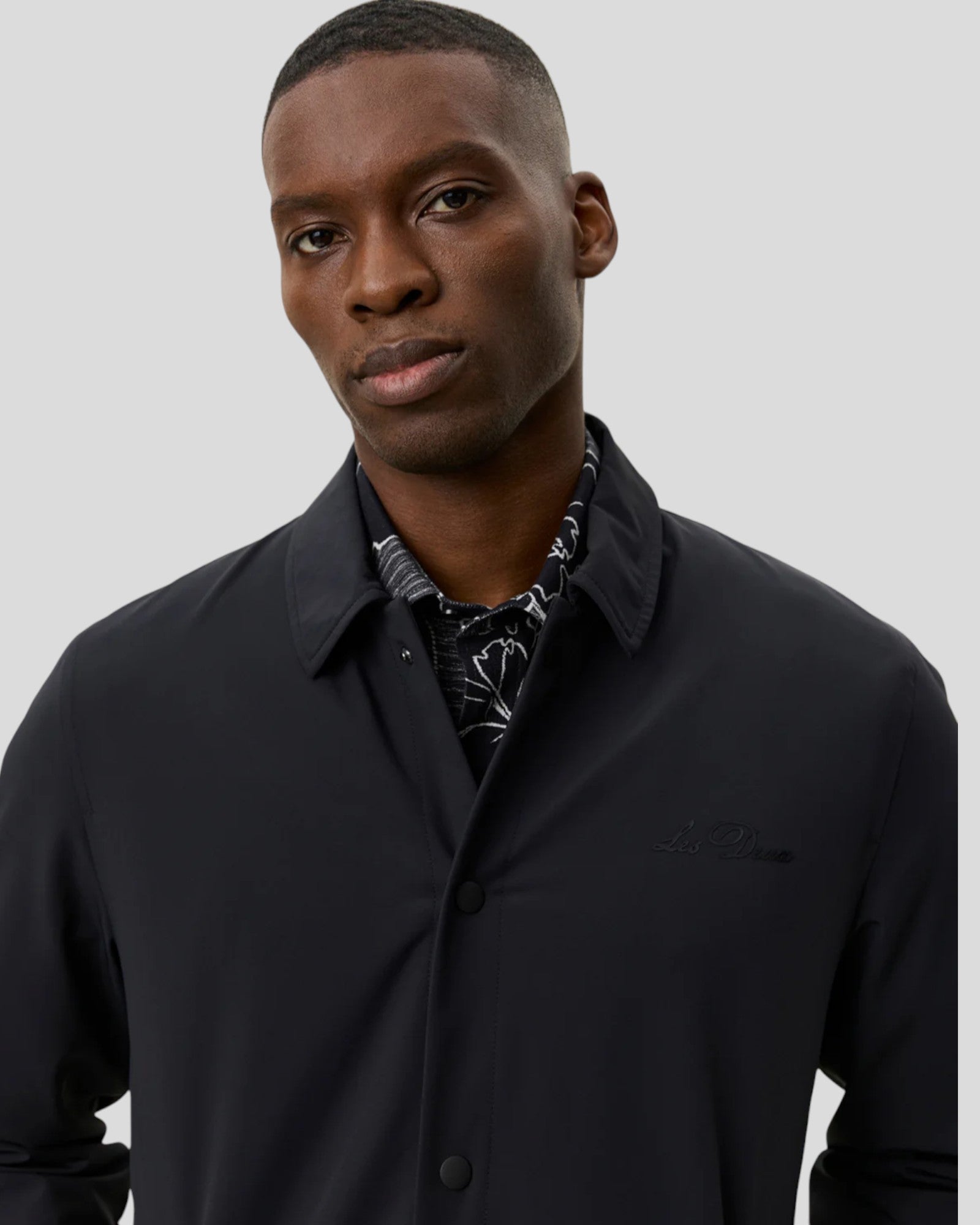 Les Deux || Idris Coach Jacket - Black Les Deux
