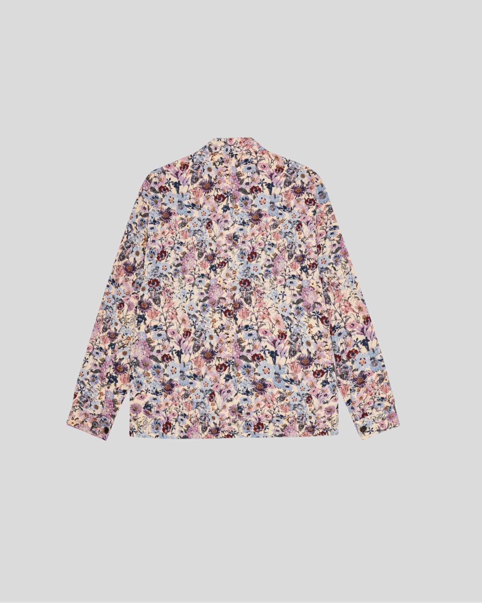 Les Deux || Hugh Jacquard Overshirt - Ivory Les Deux