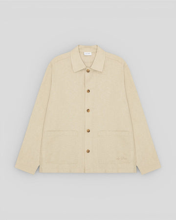 Les Deux || Linen Overshirt - Light Sand Les Deux