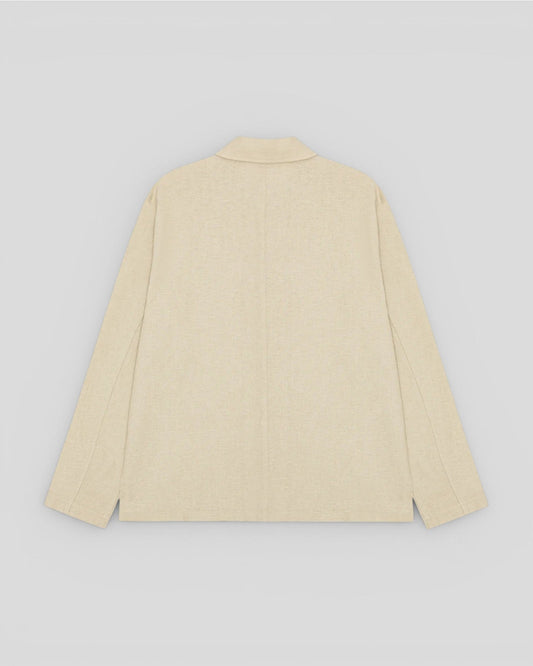 Les Deux || Linen Overshirt - Light Sand Les Deux