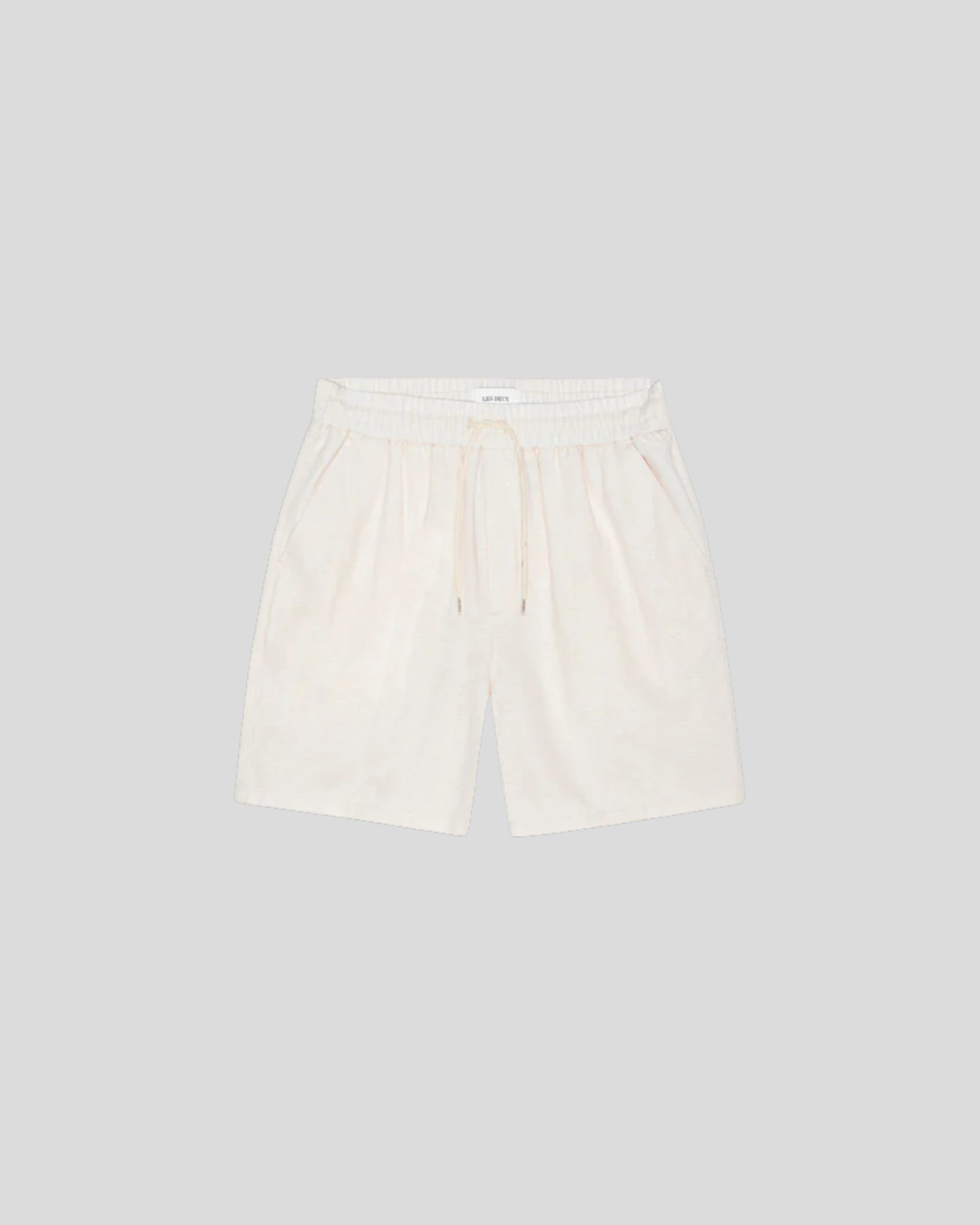Les Deux || Otto Linen Shorts - Eggnog White Les Deux