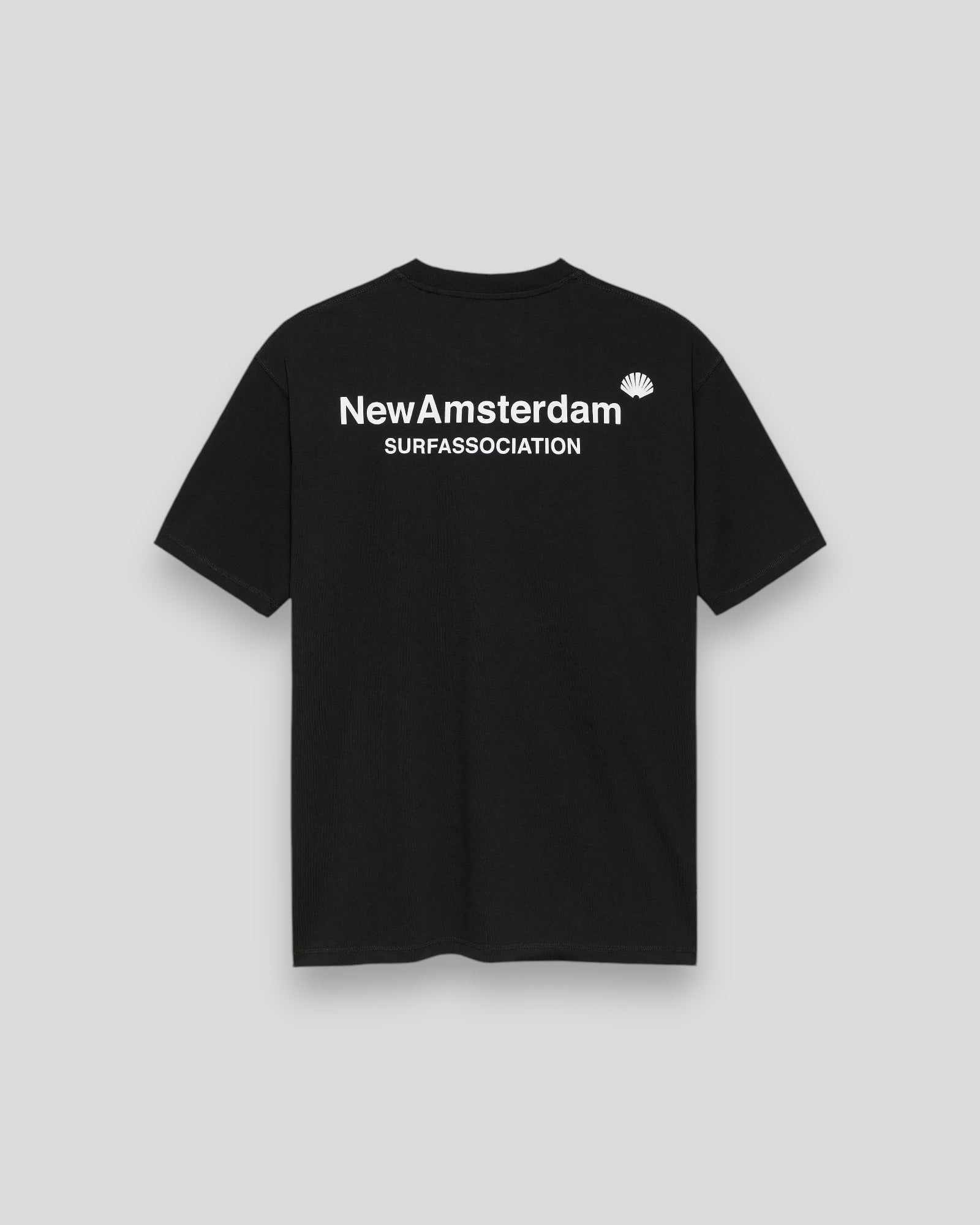 New Amsterdam || Logo Tee - Black/White New Amsterdam Surf Association