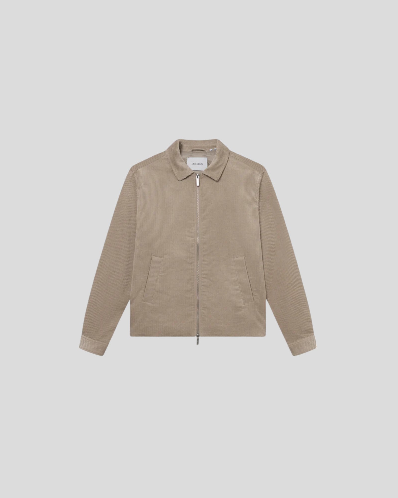 Les Deux || Marchall Corduroy Coach Jacket - Light Desert Sand Les Deux