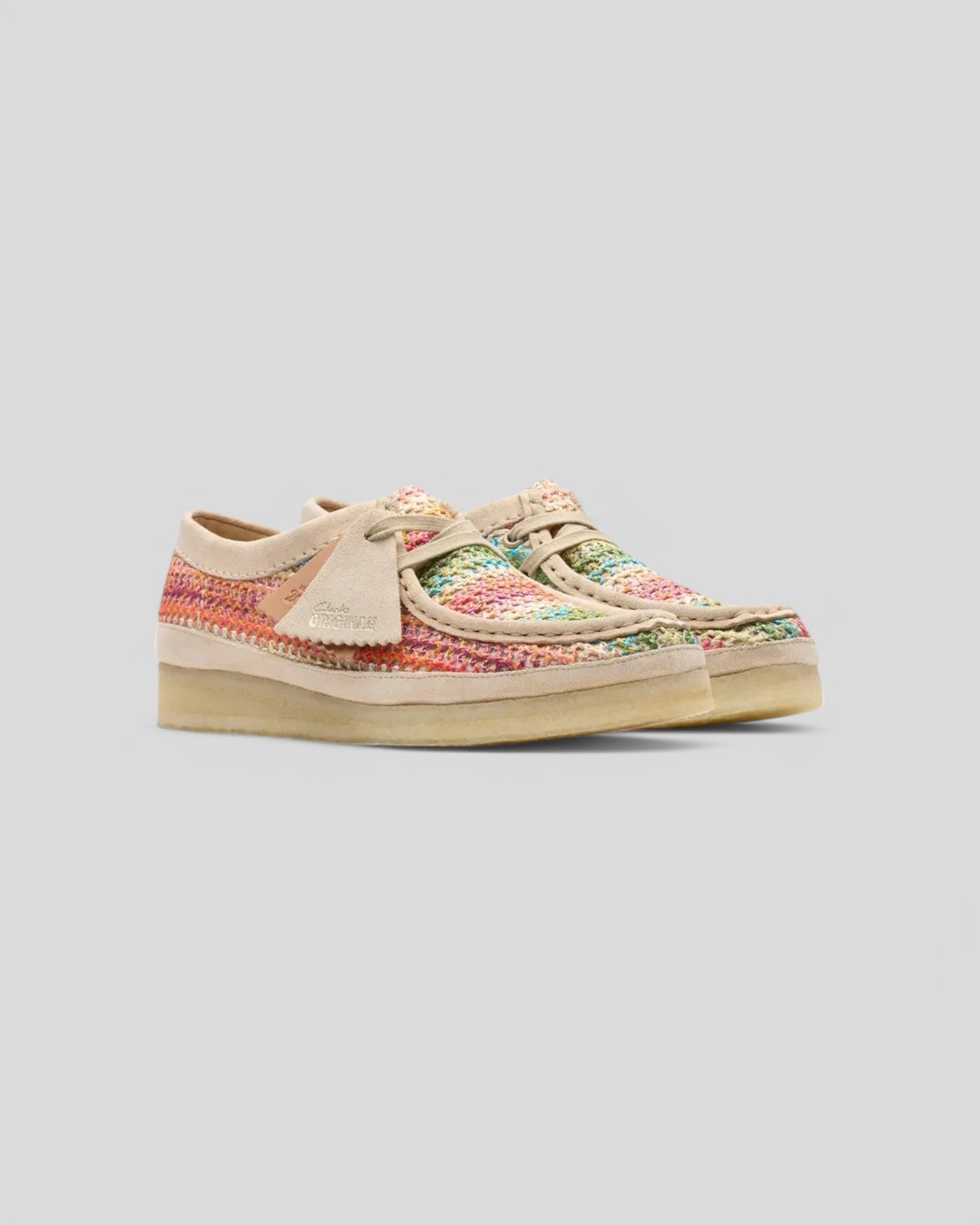 Clarks || Wallabee - Multi Raffia Clarks
