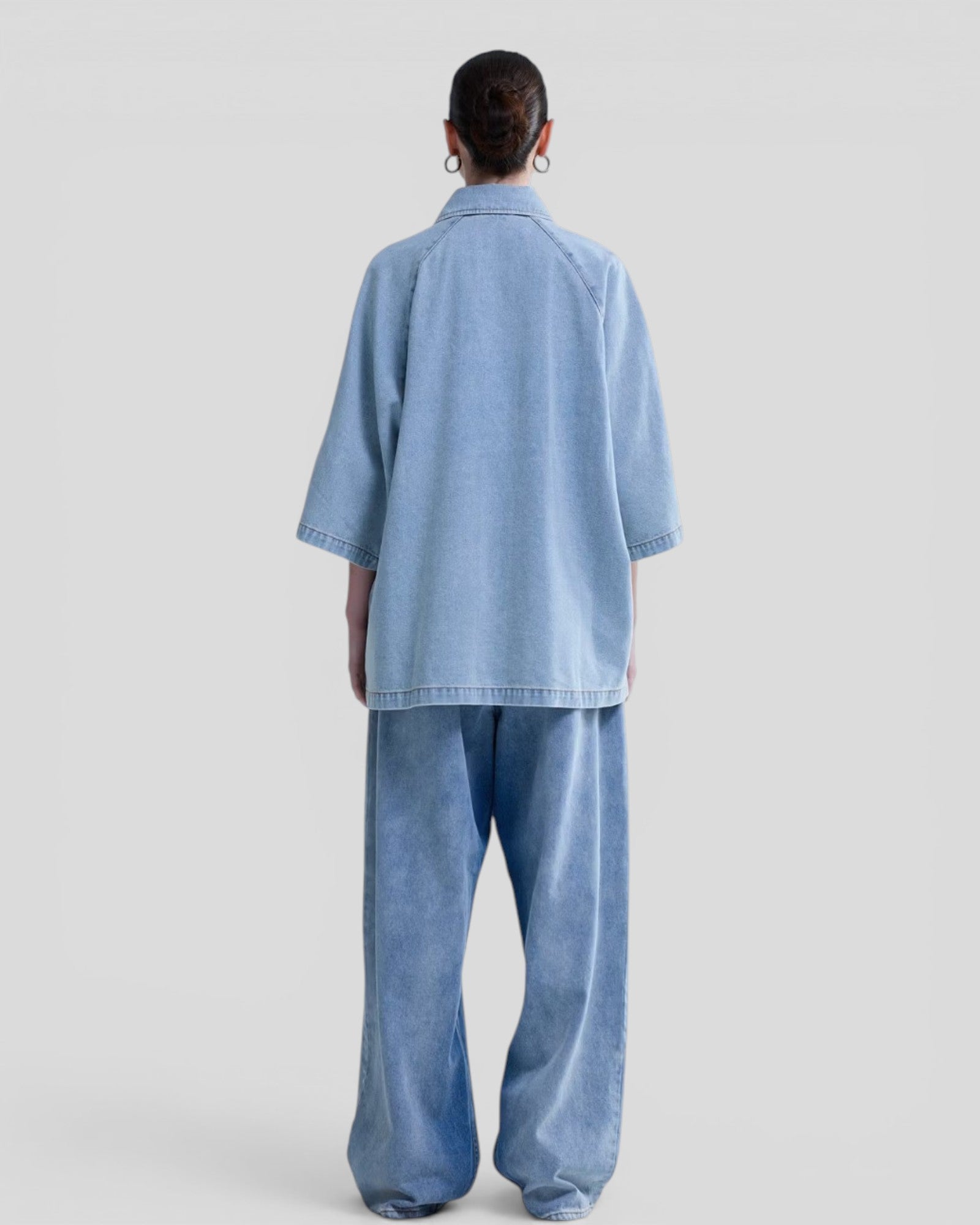 New Amsterdam || Lyocell Shirt - Light Blue New Amsterdam