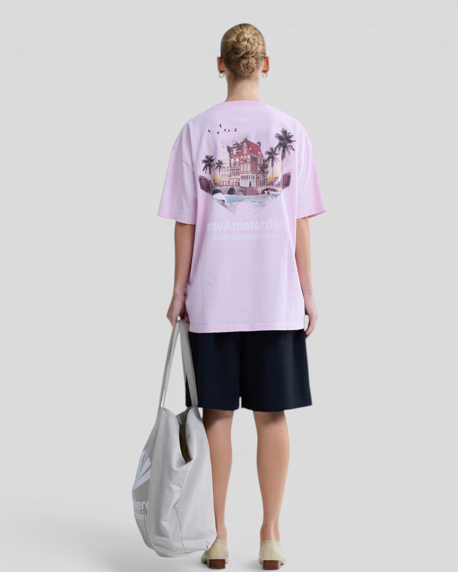 New Amsterdam || Tropical T-Shirt - Pink New Amsterdam