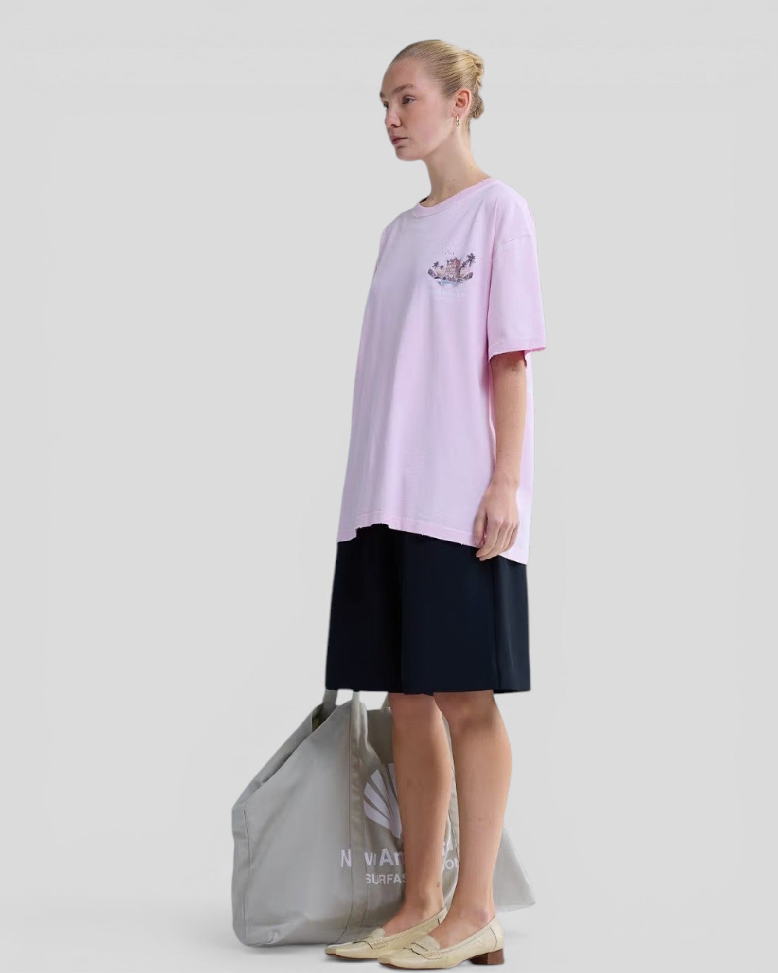 New Amsterdam || Tropical T-Shirt - Pink New Amsterdam