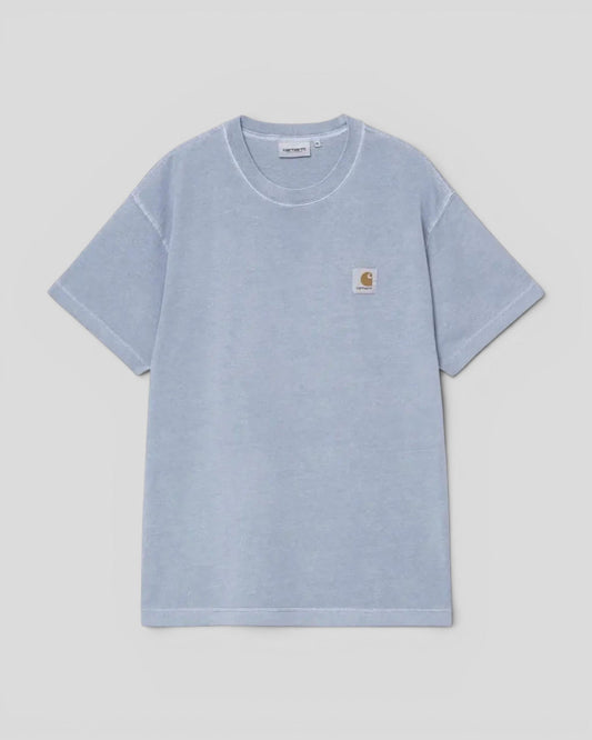 Carhartt || Nelson T-shirt - Gentle Blue Garment Dyed - M’ Carhartt