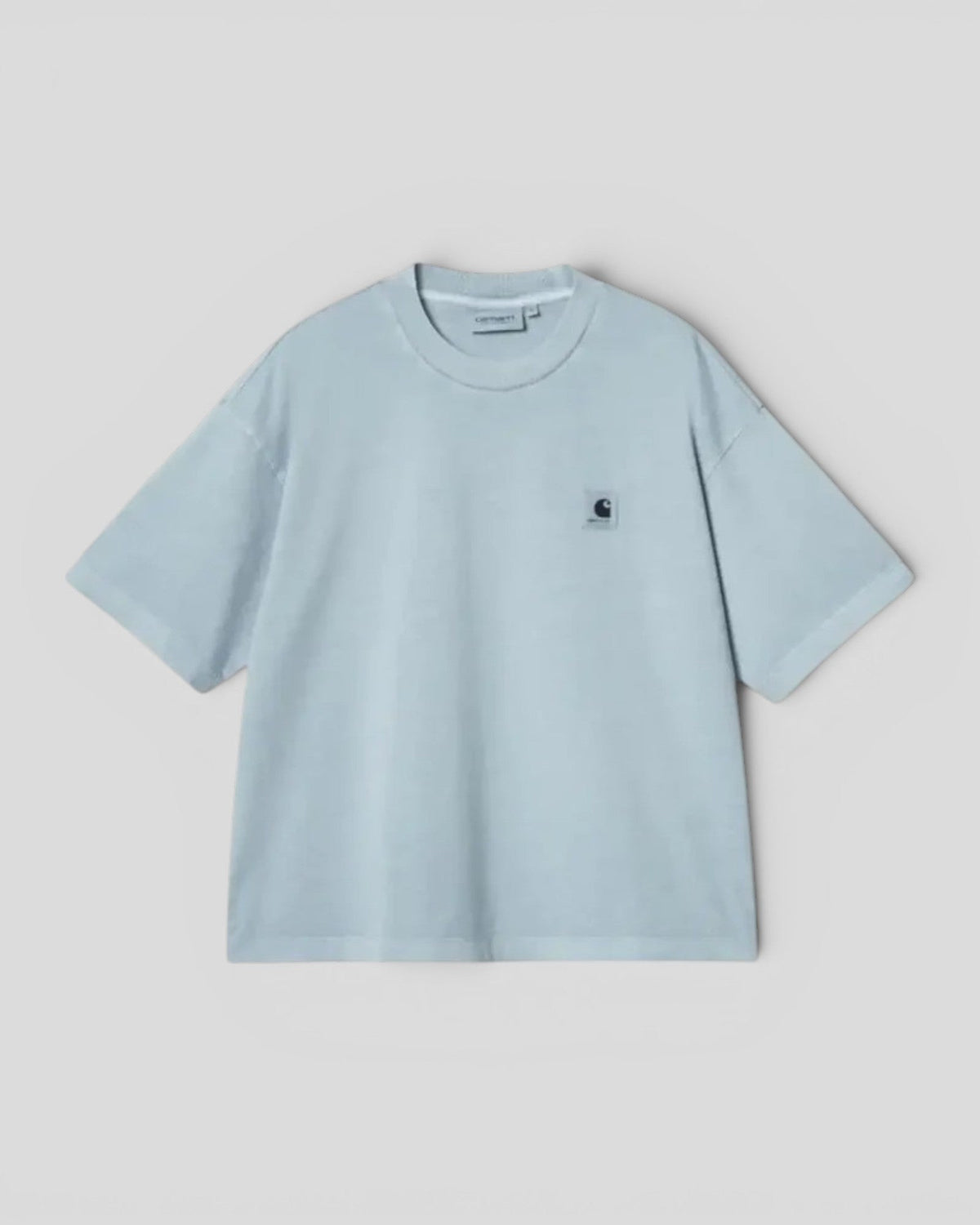 Carhartt || W' S/S Nelson T-shirt - Dusty Ice Garment Dyed Carhartt