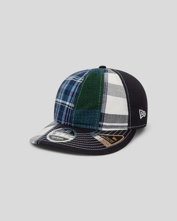 New Era || Ne Madras 9Fifty Rc - Navy/Green New Era