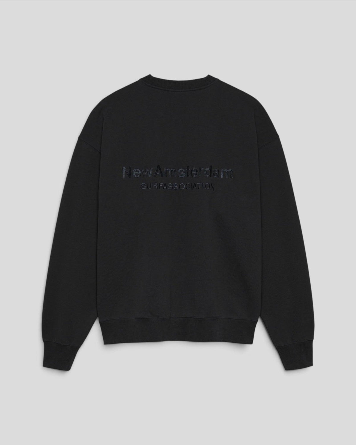 New Amsterdam || Logo Crew Neck - Black - M' New Amsterdam Surf Association