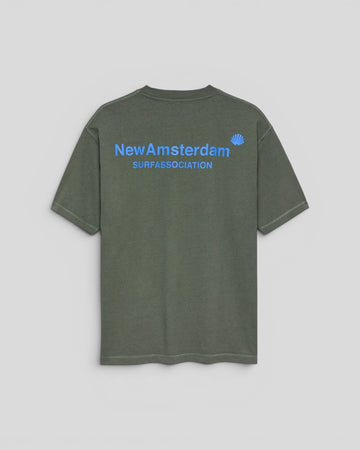 New Amsterdam || Logo Tee - Teal / Deep Sea - M' New Amsterdam Surf Association