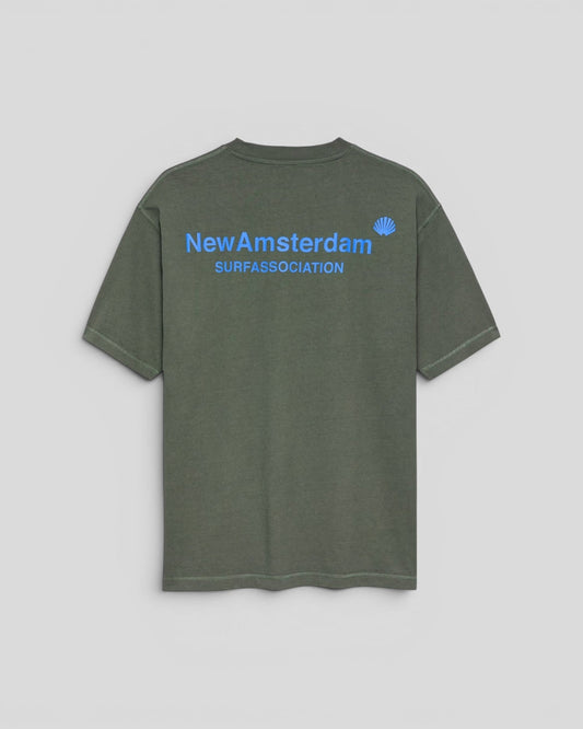 New Amsterdam || Logo Tee - Teal / Deep Sea - M' New Amsterdam Surf Association