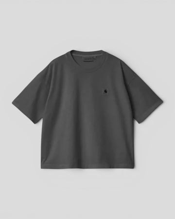 Carhartt || W' S/S Nelson T-Shirt - Graphite Garment Dyed Carhartt