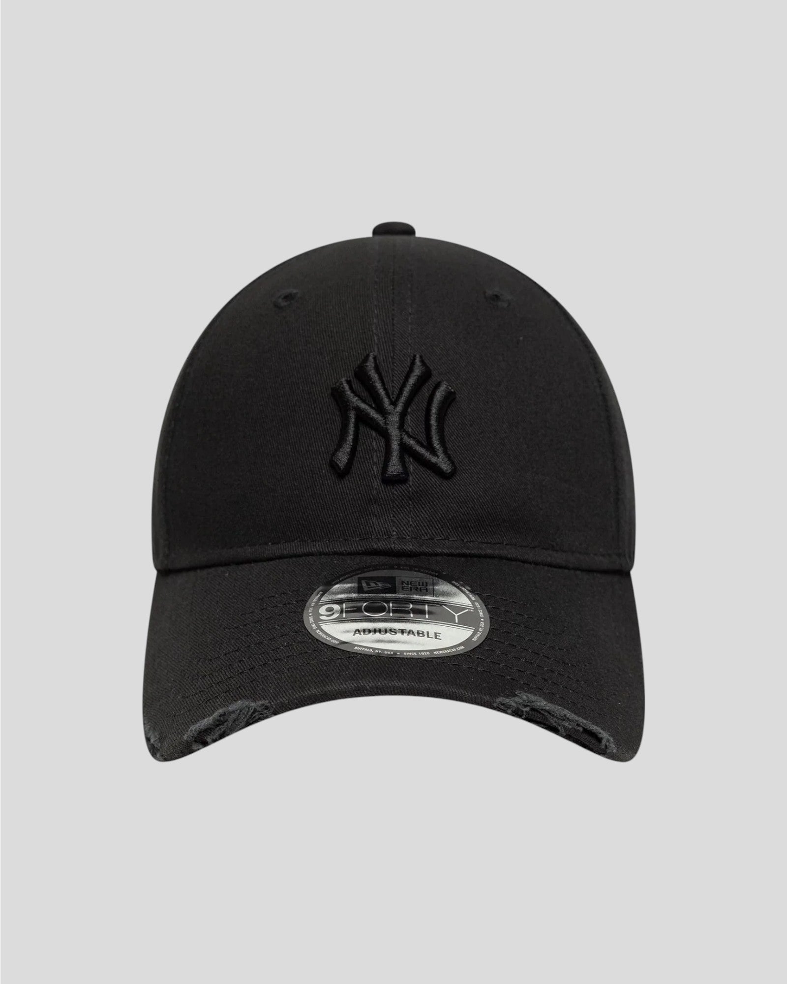 New Era || 9FORTY New York Yankees MLB - Washed Distressed Black New Era
