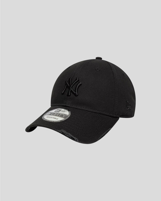 New Era || 9FORTY New York Yankees MLB - Washed Distressed Black New Era