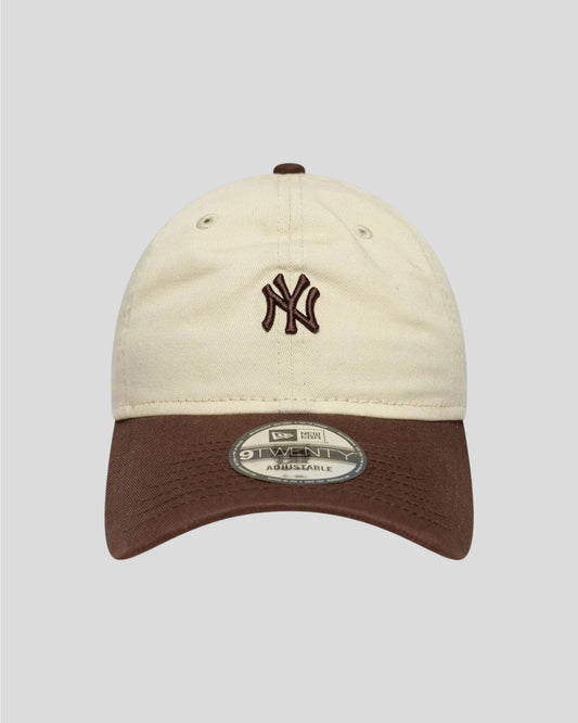 New Era || 9TWENTY New York Yankees MLB - Mini Logo Marron Foncé New Era