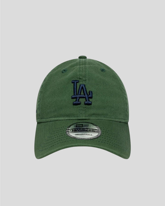 New Era ||9TWENTY LA Dodgers MLB - Washed Script Vert foncé New Era