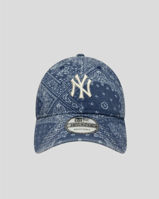 New Era ||9TWENTY New York Yankees MLB - Washed Paisley Bleu Marine New Era