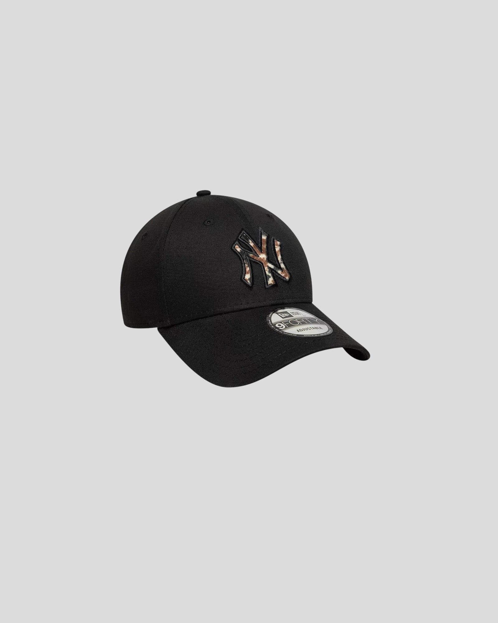 New Era || 9FORTY Adjustable New York Yankees - Animal Print Noir New Era